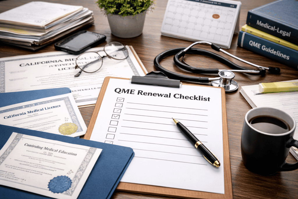 Maintain QME Certification